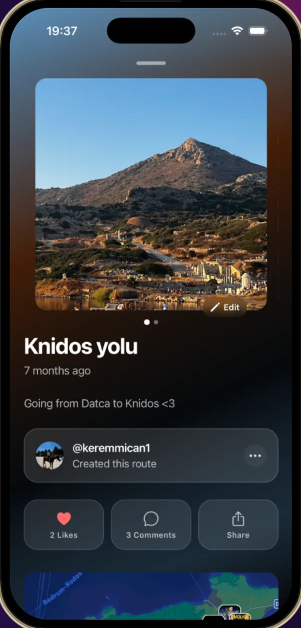 TuneSpot screen